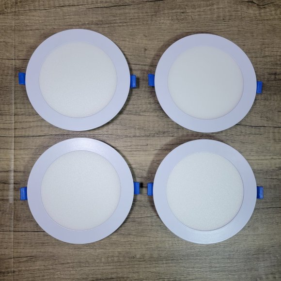 Torchstar Led Recessed Light 12W 6 Inch Ultra-Thi Dowlight 2700k Soft White 4Pk - Picture 4 of 9